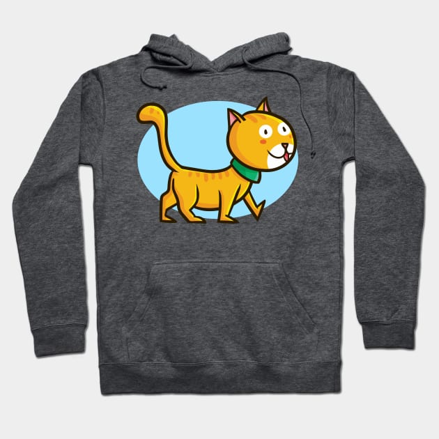 Purrsuasive Personality Hoodie by Jocularity Art